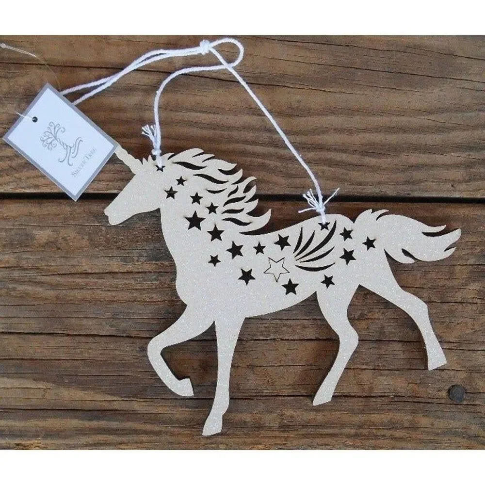 Silver Tree white unicorn